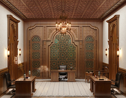 Islamic Design for an office in the Ministry of Culture