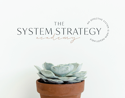 System Strategy Academy Branding