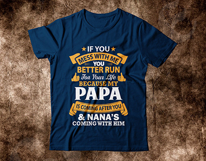 Papa T-shirts Designs