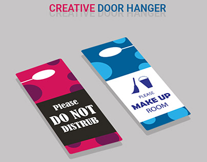 Creative Door Hanger Design