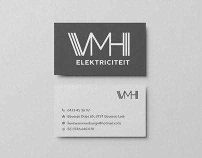 Visitekaartje - VMH Elektriciteit