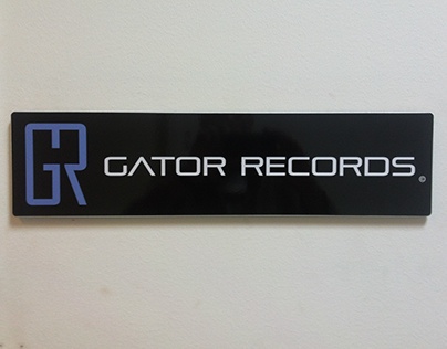 Gator Records logo redesign