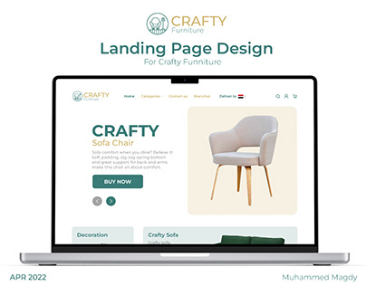 Crafty Landing Page