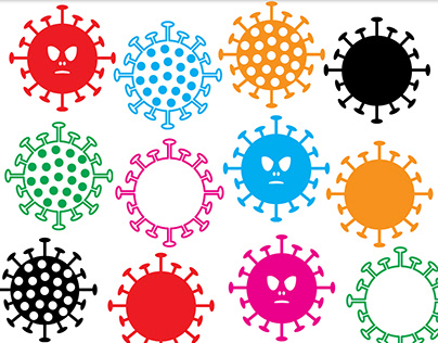 Virus SVG Graphic Bundle