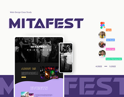 MITAFEST - Web-Design Case Study