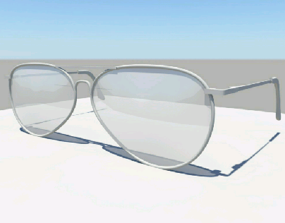 Glasses, 3d Modeling, NURBS, Maya