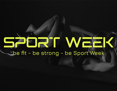 Логотип спортивного клуба | Logo SPORT WEEK