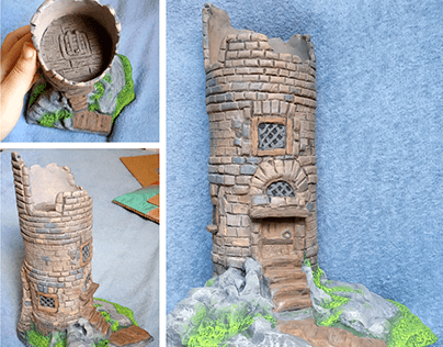 Escultura Torre Abandonada