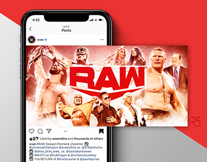 WWE 2019 Monday Night RAW Collage