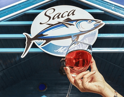 Saca Marin Restaurant - Logo Design