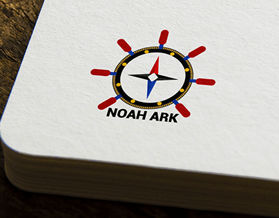 NOAH ARK Logo boat
