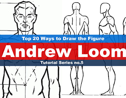 The new series, Top 20 ways to draw the figure Chapter
