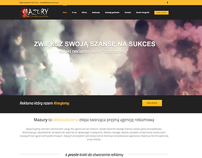 Agencja Fotograficnzo-Reklamowa "Mazury" website