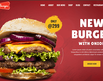 Tasty Burger Website