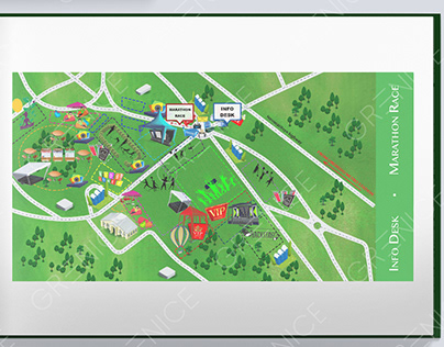 Festival MAP Design - Infographic