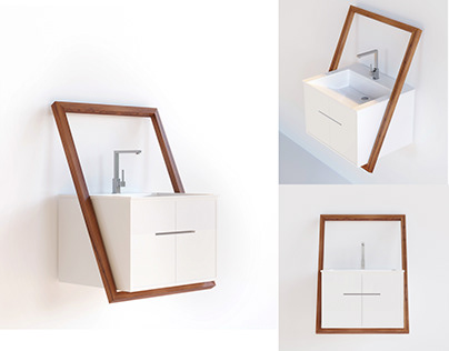Concept bathroom vanity design with YossiG