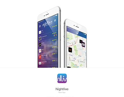 Nightlive UI UX
