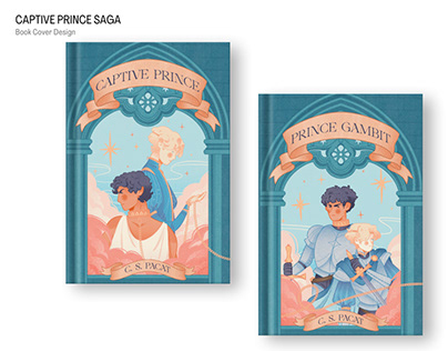 CAPTIVE PRINCE Books covers for Dazzling Bookish Shop