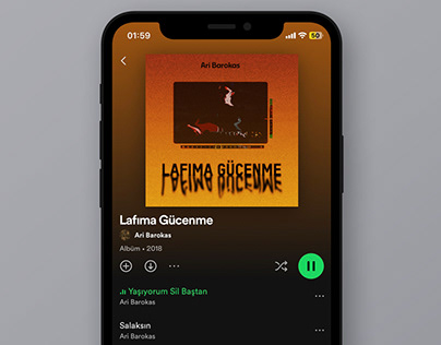 Ari Barokas “Lafıma Gücenme” album cover