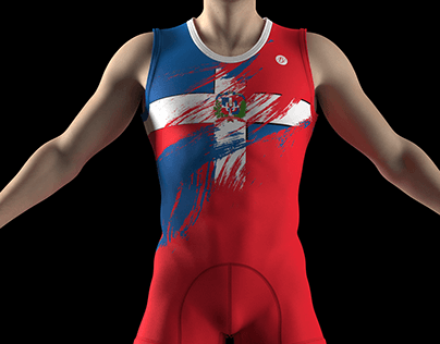 Official Dominican Republic competitive leotards