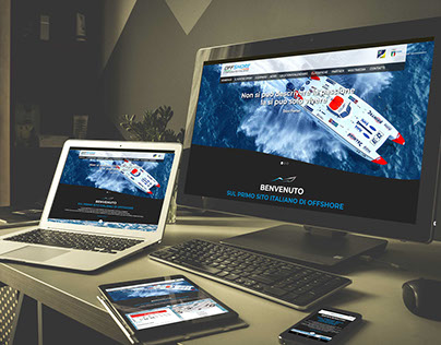 Progettazione sito web Campionato Italiano Offshore