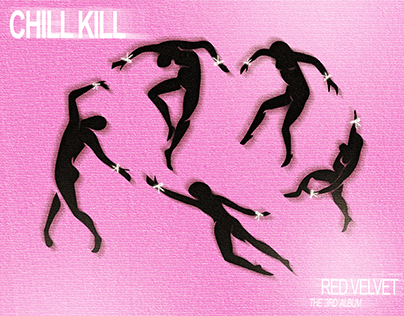 RED VELVET "CHILL KILL" THE 3RD ALBUM POSTER
