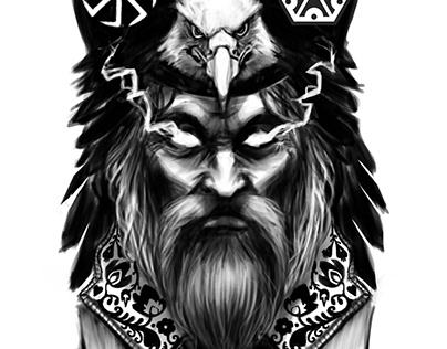 Slavic god - tattoo project