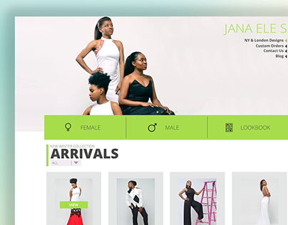 Fashion eCommerce website