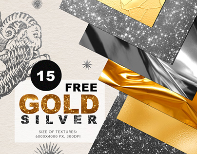 FREE Gold & Silver Textures