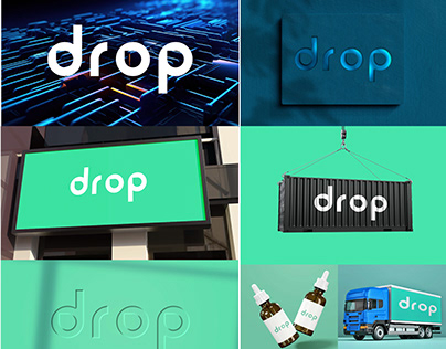 Drop logo design