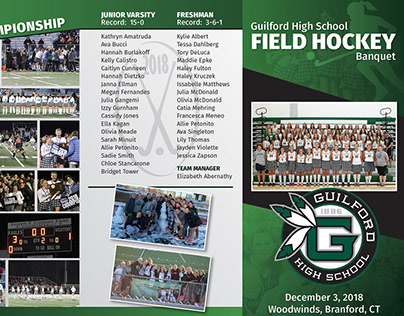 Guilford Field Hockey Brochure