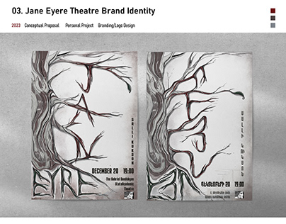 Jane Eyre Theatre Brand Identity