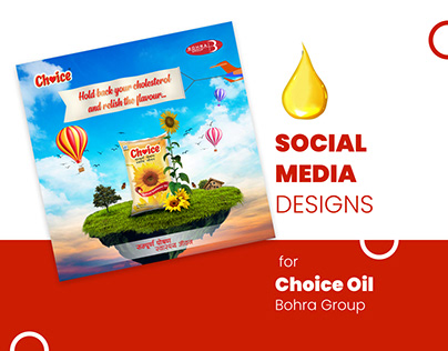 SOCIAL MEDIA POST DESIGN FOR CHOICE OIL (BOHRA GROUP)