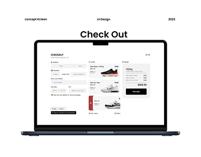Checkout Page Design