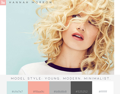 Model Personal Brand Strategy, Identity and Website