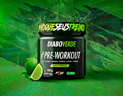 Pre workout Diabo verde - FTW fitoway labs