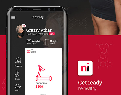 Fitness - Nine Track Mobile app