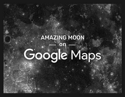 Amazing Moon on Google Maps ▬ by shiraz & daryan