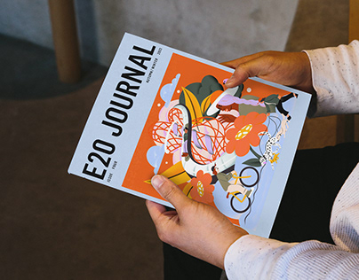 E20 Journal Magazine Cover Illustration