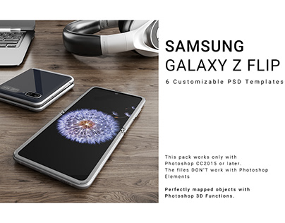 Samsung Galaxy Z Flip Mockup