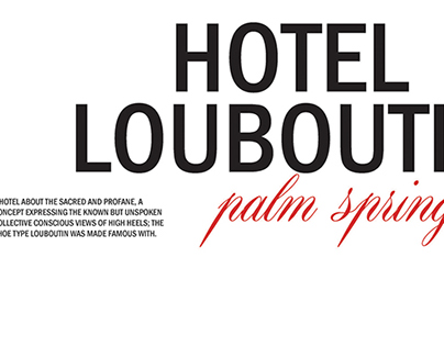 Hotel Louboutin