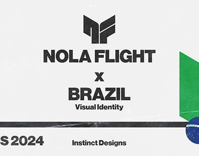 NOLA Flight X Brazil (Visual Identity)