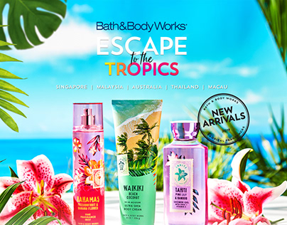 Bath & Body Works Adventure Awaits Digital Ads