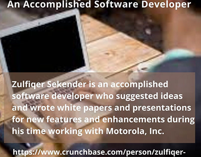 Zulfiqer Sekender - An Accomplished Software Developer