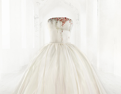 CG Couture - The Bleeding Heart Wedding Dress