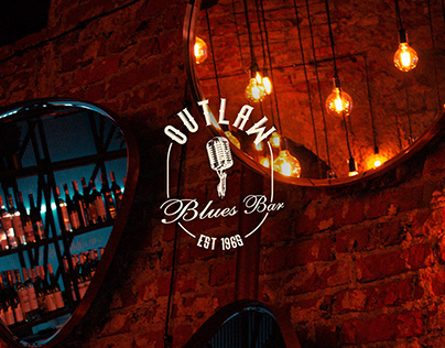 Logo for Outlaw Blues Bar