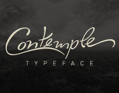 Contemple - Typeface