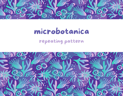 Microbotanica Repeating Pattern