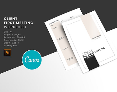 Client First Meeting Worksheet