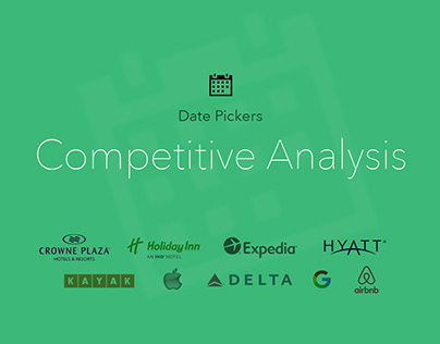 Date Picker_Competitive Analysis